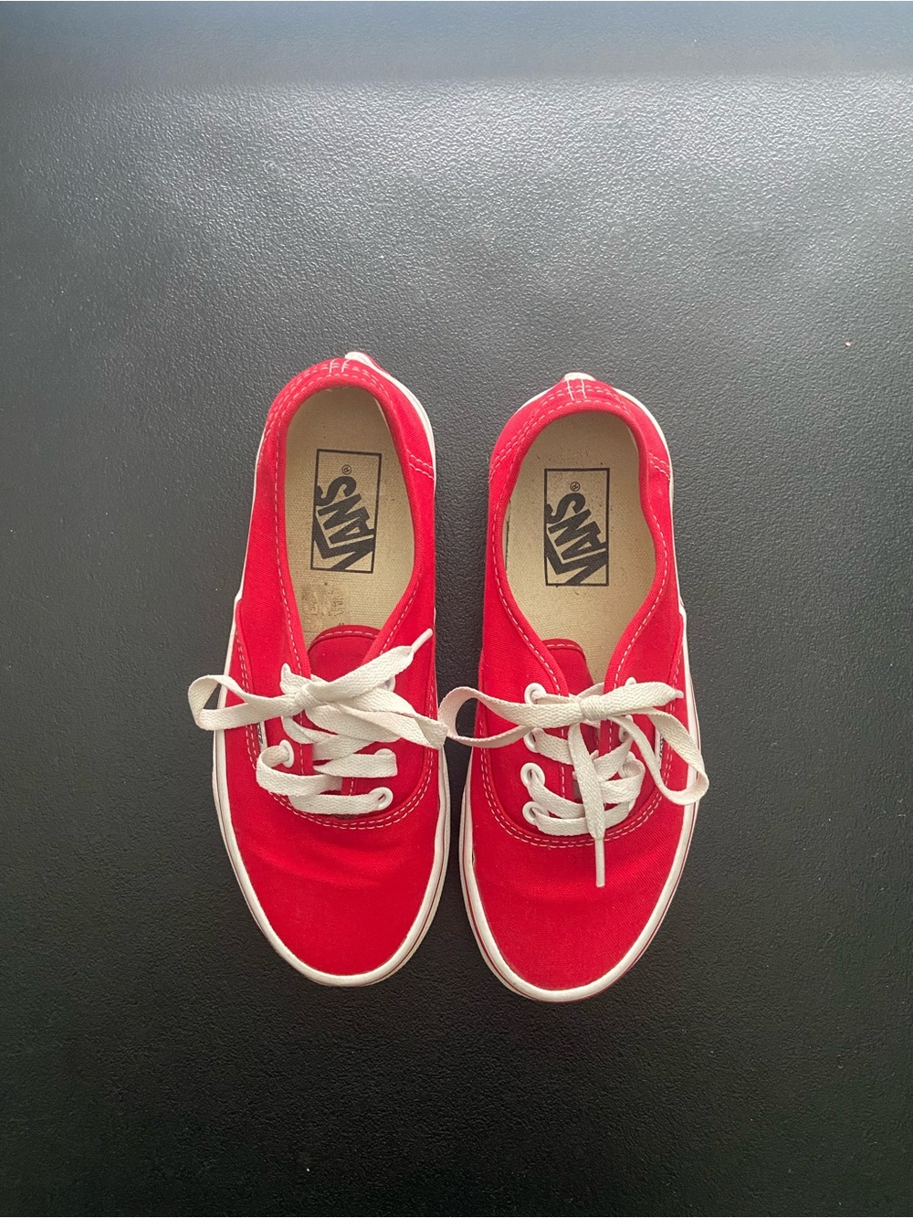 Red & White Vans - Picture 3 of 13